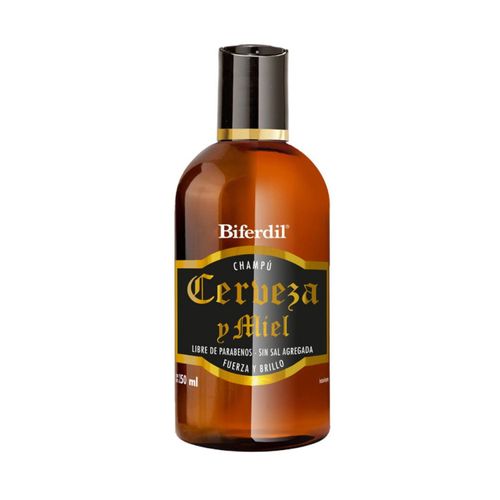 Shampoo cerveza y miel 250 ml