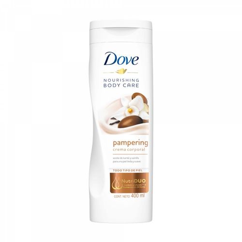 Crema corporal dove karite y vainilla 400 gr