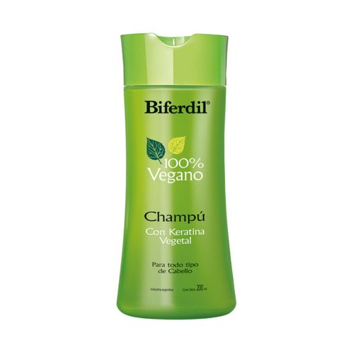 Shampoo keratina 100% vegano 200 ml