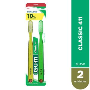 Cepillo dental classic 411 suave