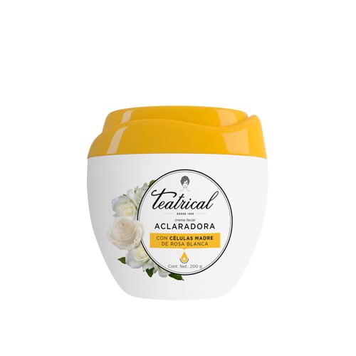 Crema facial aclaradora 200 gr