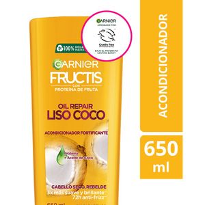 Acondicionador liso coco 650 ml