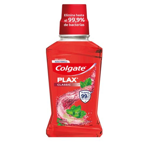Enjuague bucal plax rojo 250ml