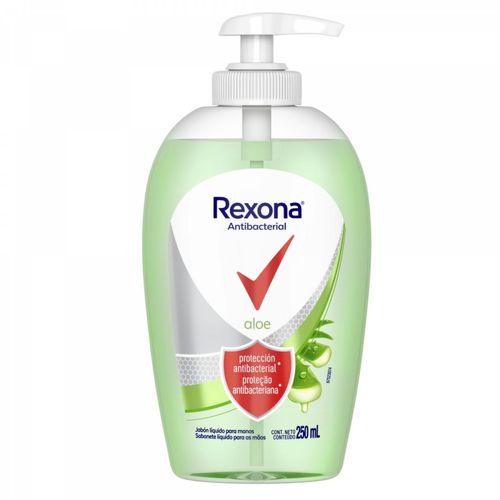Jabón líquido antibacterial aloe 250ml