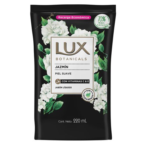 Jabón líquido jazmín repuesto 220 ml