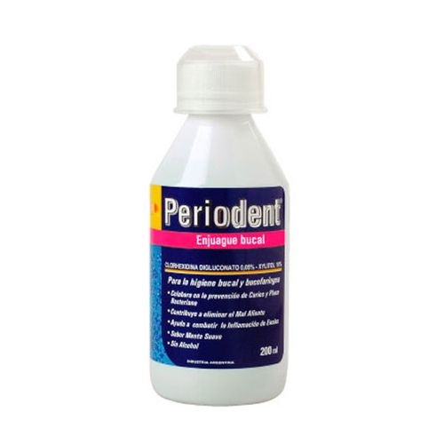Enjuague bucal menta suave periodent 200 ml