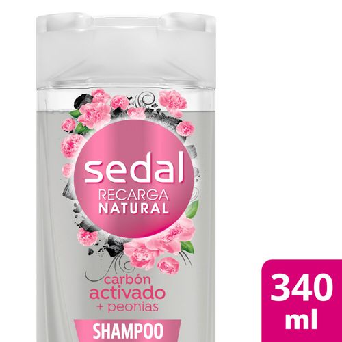 Shampoo carbon y peonias 340 ml