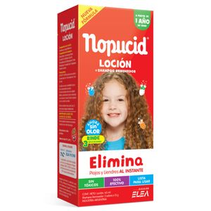 Loción 65 ml incluye shampoo removedor 2 sobres de 15 g