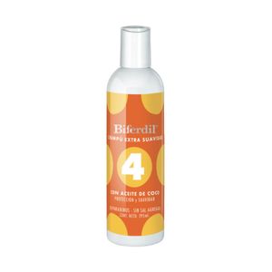Shampoo 4 con aceite de coco 295 ml
