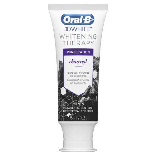 Crema dental 3d white therapy charcoal 102 gr
