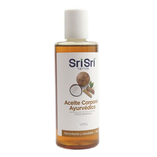 Aceite corporal coco y sandalo 200ml