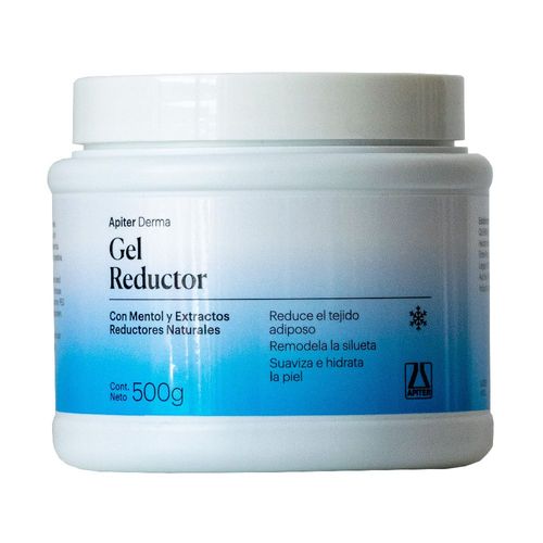Gel para masajes reductores pote 500 gr