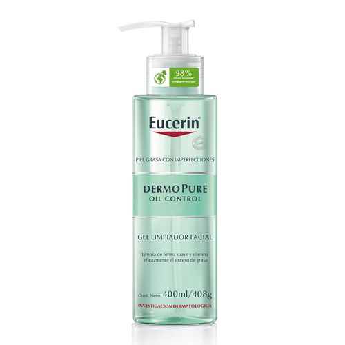 Gel limpiador diario dermopure oil control piel grasa y/o imperfecciones