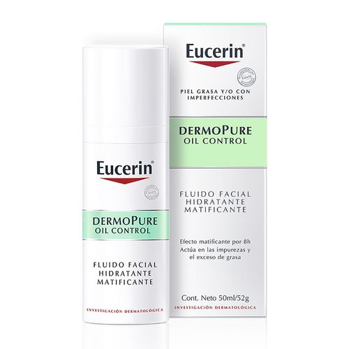 Fluido matificante dermopure oil control efecto ntibrillo 8 horas
