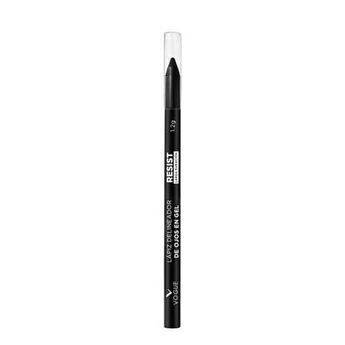 Delineador de ojos en lápiz en gel resist negro