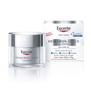 Crema antiarrugas de día hyaluron-filler + 3x effect piel seca fps 15