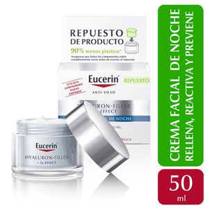 Repuesto de crema antiarrugas de noche hyaluron-filler + 3x effect