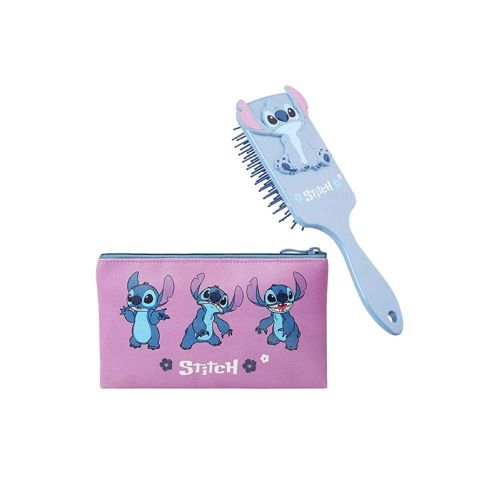 Lilo y stitch set cepillo + necesser