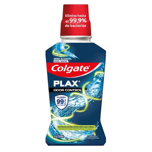 Enjuague bucal plax odor control 250 ml