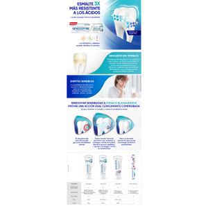 Pasta dental sensibilidad y esmalte menta fresca 100 gr