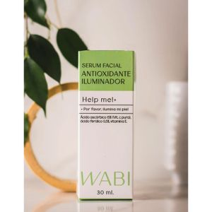 Serum facial antioxidante iluminador con vitamina C 30 ml
