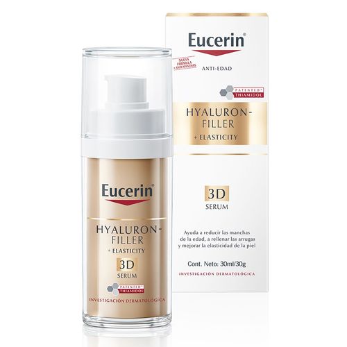 Sérum antiedad e hidratante 3d hyaluron-filler + elasticity