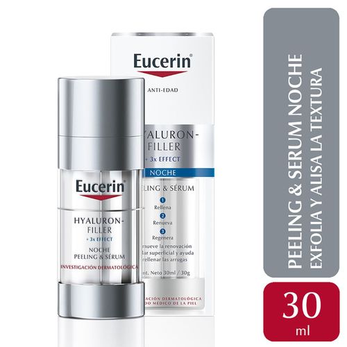 Sérum efecto peeling noche hyaluron-filler + 3x effect todo tipo de piel