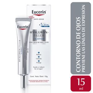 Contorno de ojos antiarrugas hyaluron-filler + 3x effect fps 15