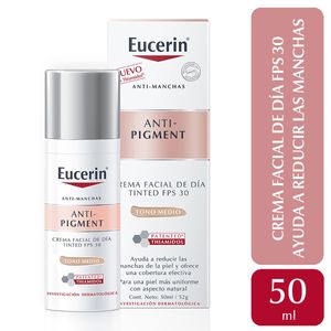 Crema de día eucerin anti-pigment con fps 30 para todo tipo de piel