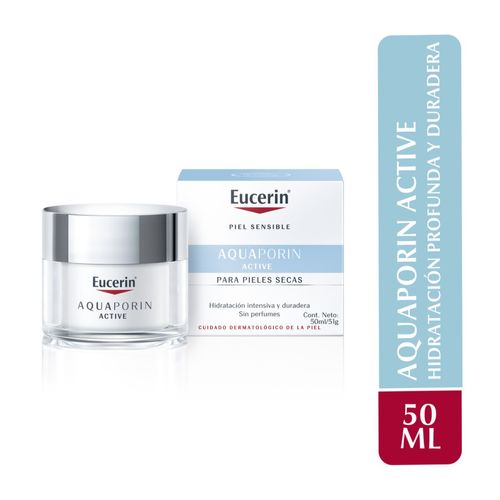 Crema facial humectante y refrescante aquaporin active piel seca