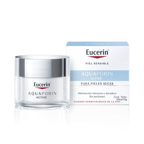 Crema facial humectante y refrescante aquaporin active piel seca