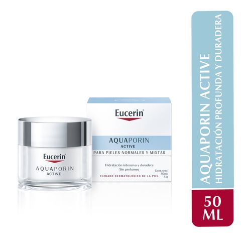 Crema facial humectante y refrescante aquaporin active piel normal-mixta