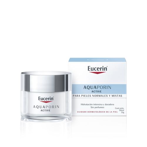 Crema facial humectante y refrescante aquaporin active piel normal-mixta
