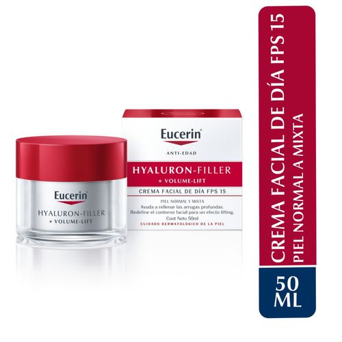 Hyaluron filler volumen fit crema facial de día fps 15 50 ml