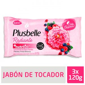 Jabón en barra belleza radiante 125 gr (3 unidades)