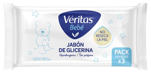 Jabón glicerina bebe 120 gr