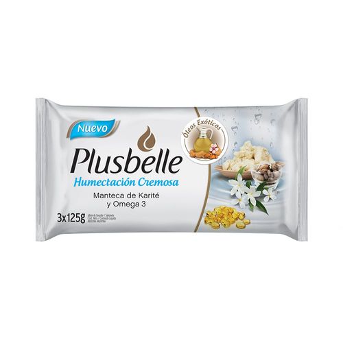 Jabón humectacion cremosa 125 gr (3 unidades)