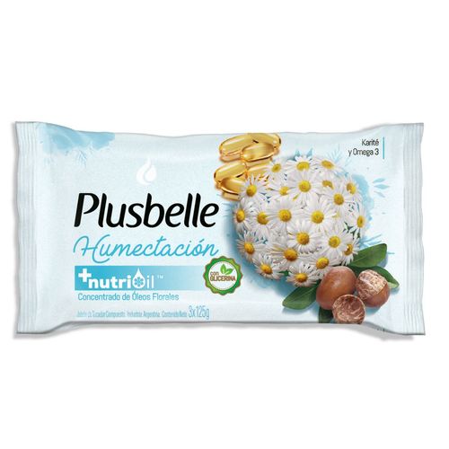 Jabón humectacion cremosa 125 gr (3 unidades)
