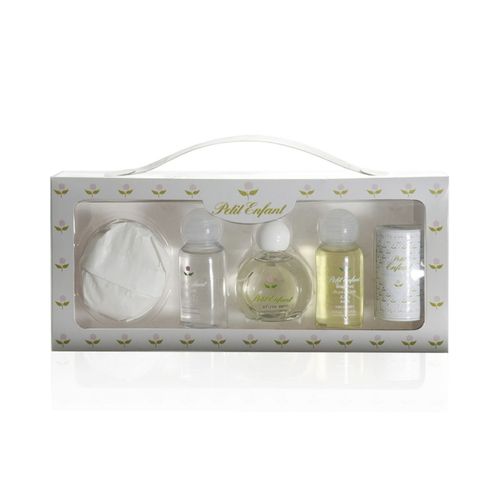 Estuche valija mini (colonia-polvo-shampoo kids-Jabón-shampoo de 0a1)
