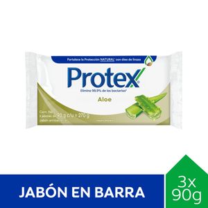 Jabón de tocador aloe 3x90gr