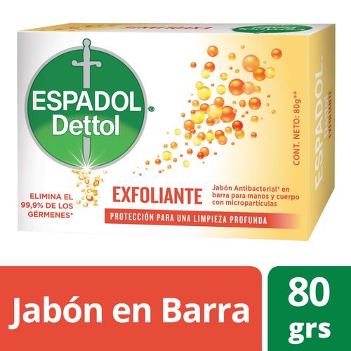 Jabón exfoliante 80 gr