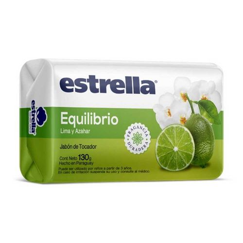 Jabón de tocador equilibrio 130 gr 3 unidades