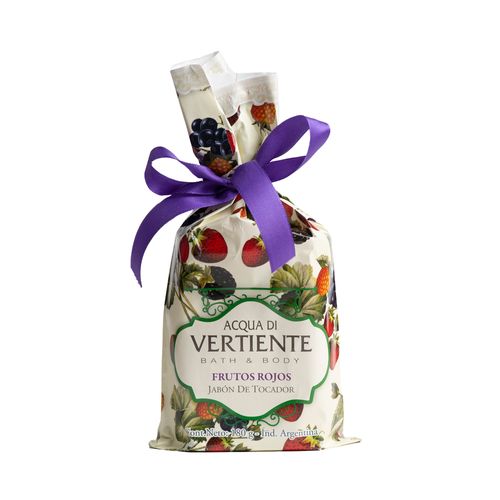 Jabón frutos rojos con bolsa 180 gr
