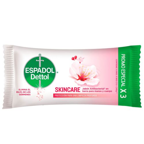 Jabón skincare 80 gr (3 unidades)