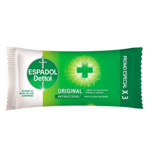 Jabón original 80 gr (3 unidades)