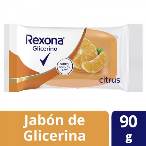 Jabón en barra glicerina citrus 90 gr