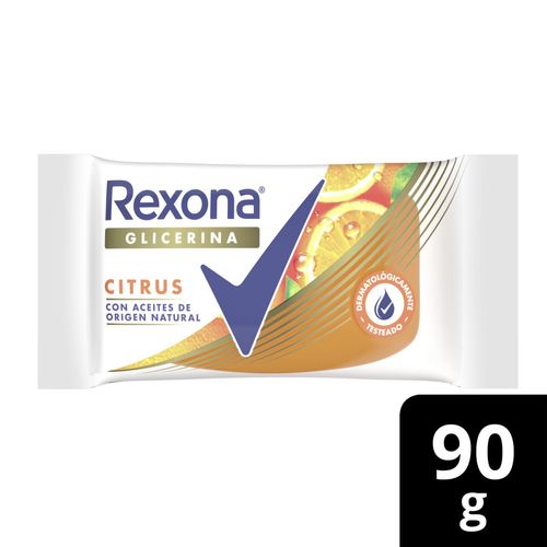 Jabón en barra glicerina citrus 90 gr