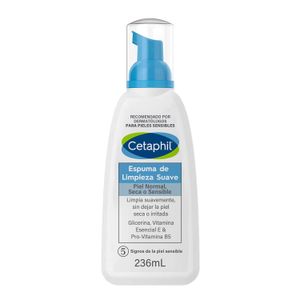 Espuma de limpieza suave 236ml