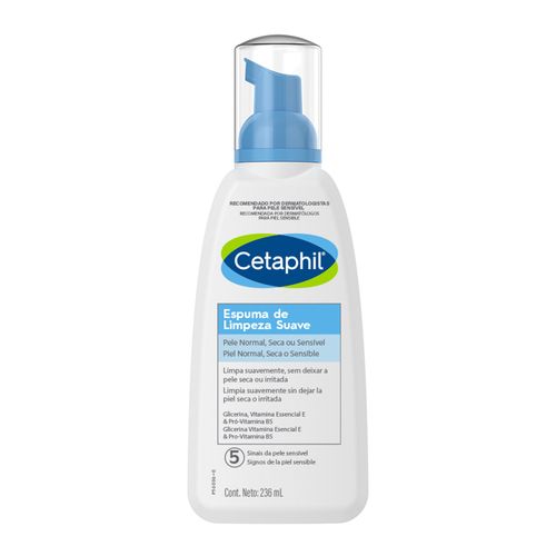 Espuma de limpieza suave 236ml
