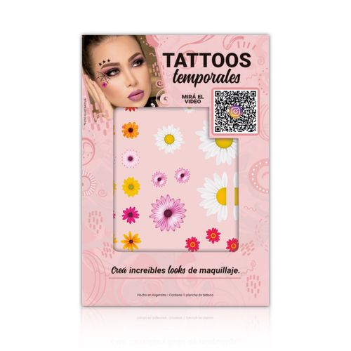 Tattoos temporales flores